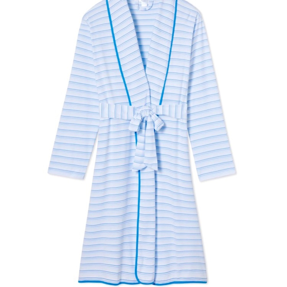 LAKE Pima Robe in Ocean Ombre Medium